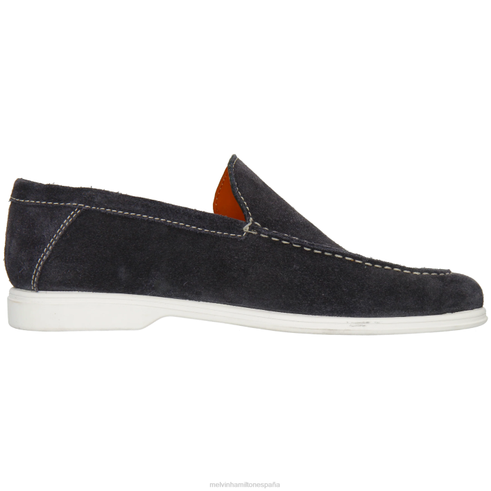 conde 24 hombres Melvin & Hamilton azul JRT4249 mocasines