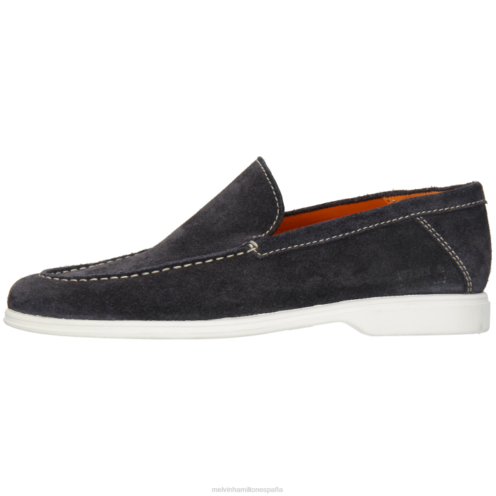 conde 24 hombres Melvin & Hamilton azul JRT4249 mocasines