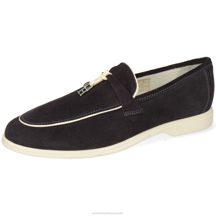 conde 27 hombres Melvin & Hamilton azul JRT4228 mocasines