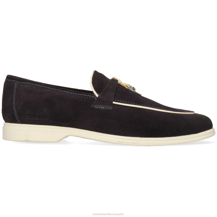 conde 27 hombres Melvin & Hamilton azul JRT4228 mocasines