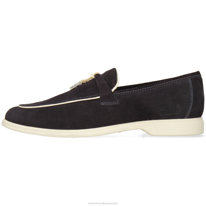 conde 27 hombres Melvin & Hamilton azul JRT4228 mocasines