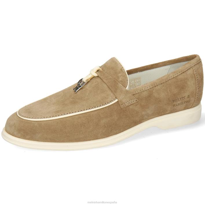 conde 27 hombres Melvin & Hamilton marrón JRT4217 mocasines