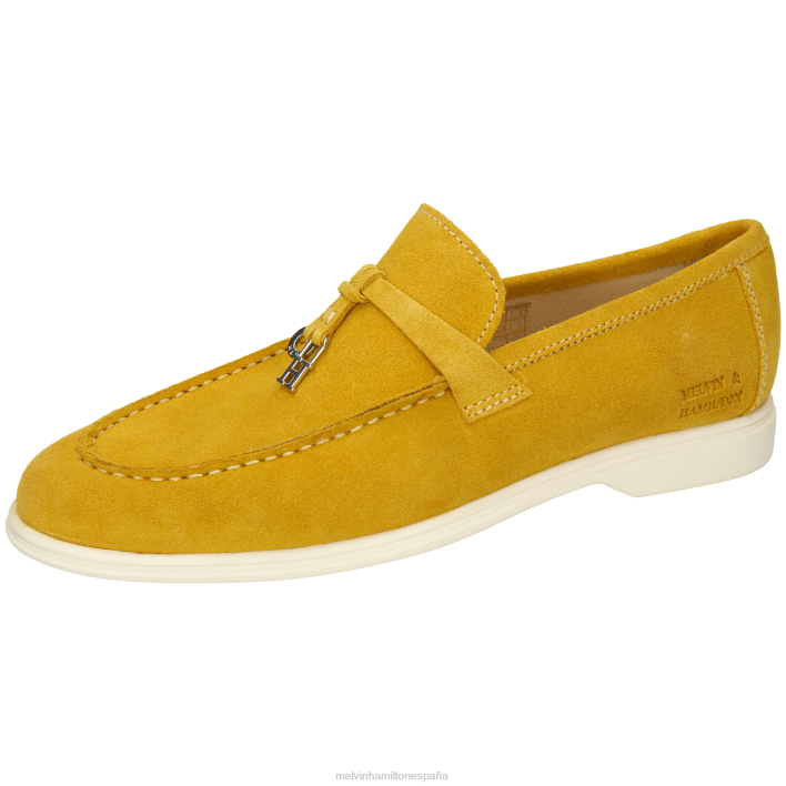 conde 3 hombres Melvin & Hamilton amarillo JRT4234 mocasines