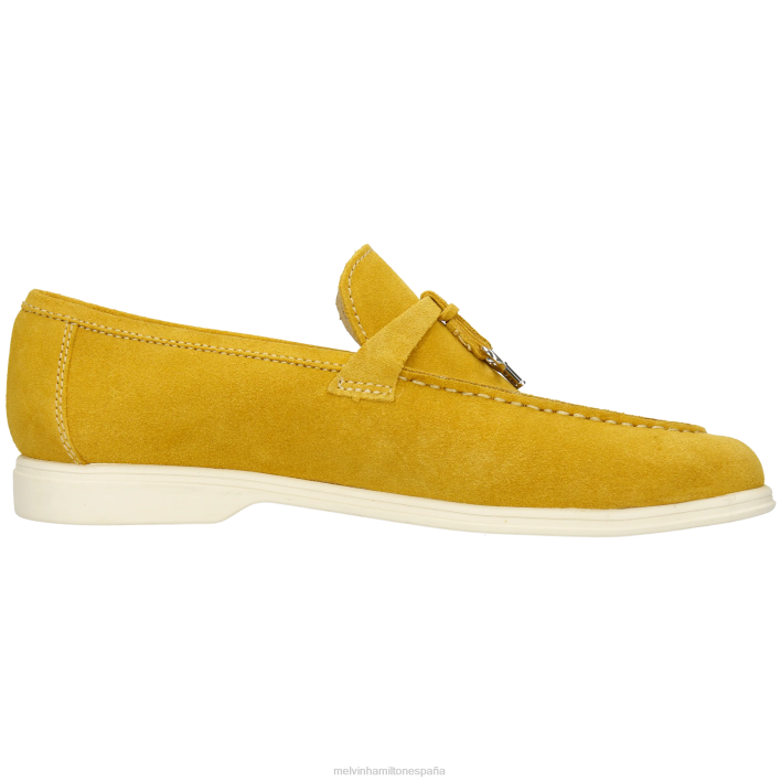 conde 3 hombres Melvin & Hamilton amarillo JRT4234 mocasines
