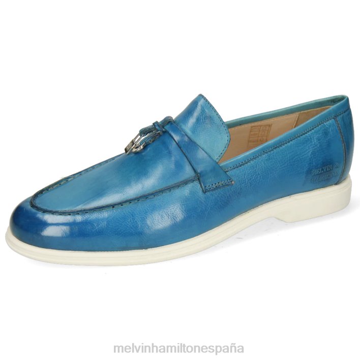 conde 3 hombres Melvin & Hamilton azul JRT4305 mocasines