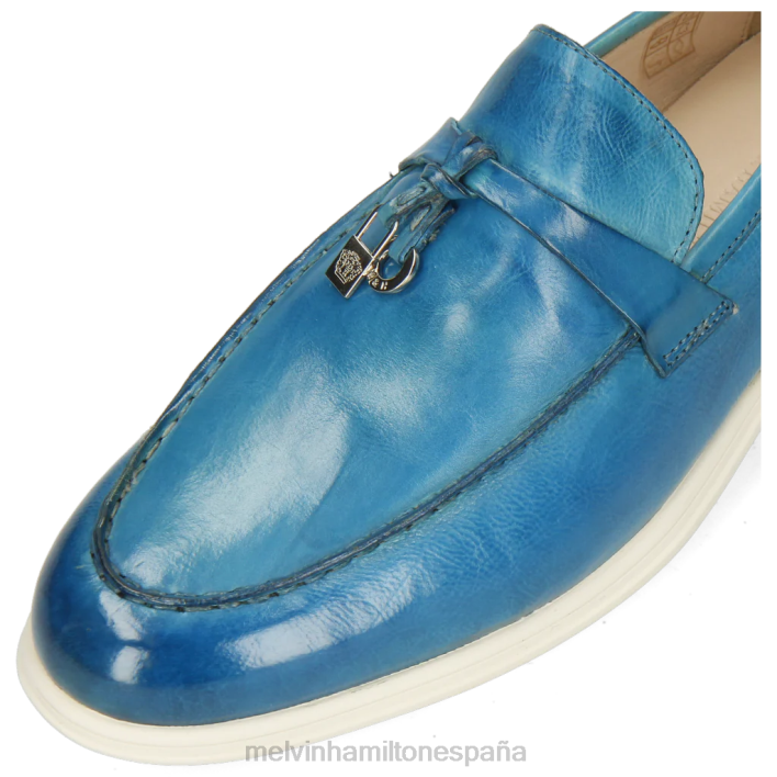 conde 3 hombres Melvin & Hamilton azul JRT4305 mocasines