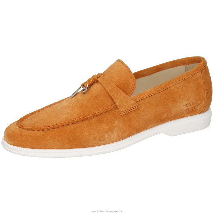 conde 3 hombres Melvin & Hamilton naranja JRT4317 mocasines