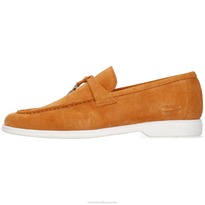 conde 3 hombres Melvin & Hamilton naranja JRT4317 mocasines