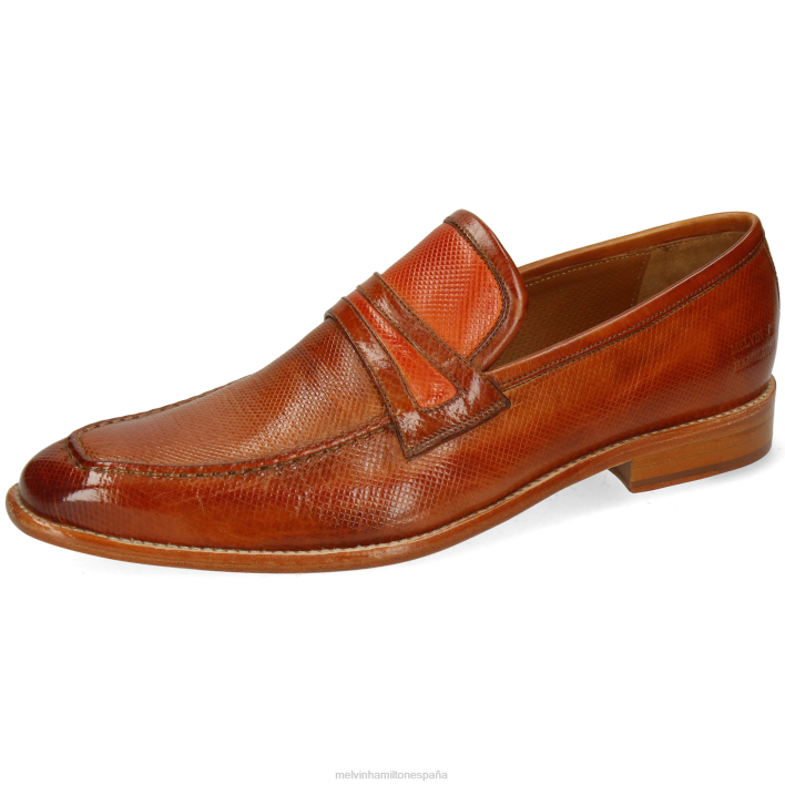 leonardo 16 hombres Melvin & Hamilton marrón JRT4324 mocasines