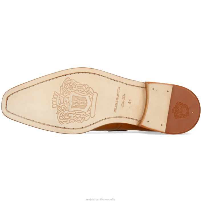 leonardo 1 hombres Melvin & Hamilton marrón JRT4248 mocasines