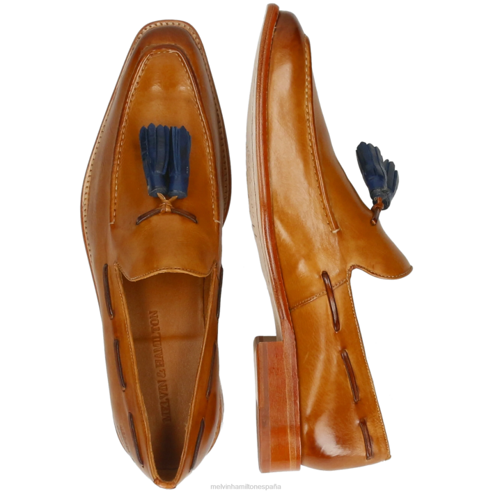 leonardo 1 hombres Melvin & Hamilton marrón JRT4248 mocasines
