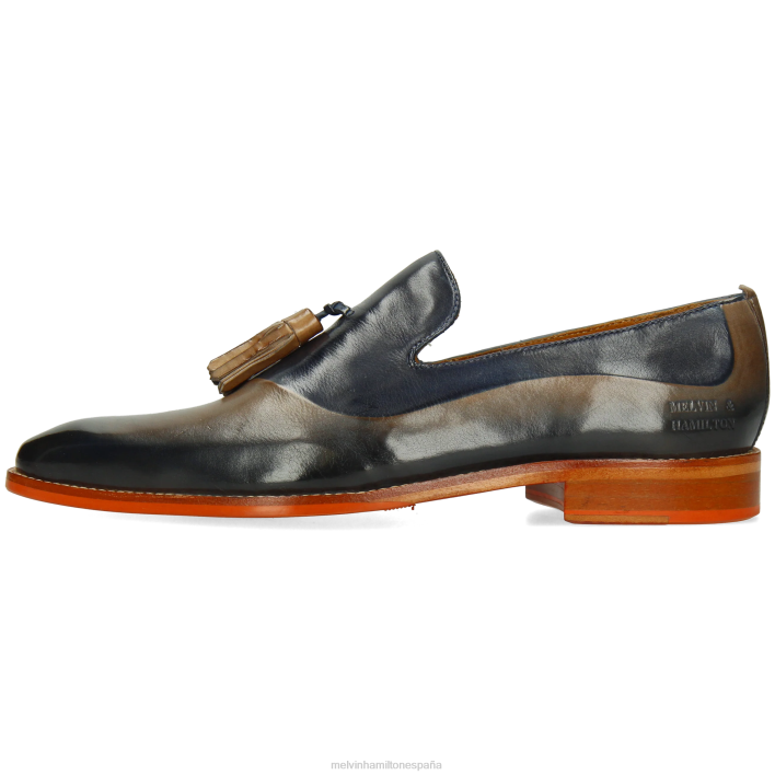 leonardo 24 hombres Melvin & Hamilton gris JRT4244 mocasines
