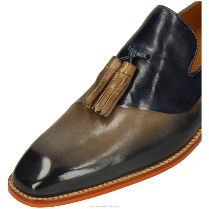 leonardo 24 hombres Melvin & Hamilton gris JRT4244 mocasines