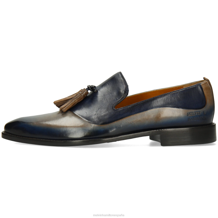 leonardo 24 hombres Melvin & Hamilton gris JRT4275 mocasines