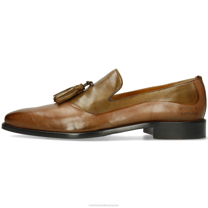 leonardo 24 hombres Melvin & Hamilton marrón JRT4255 mocasines