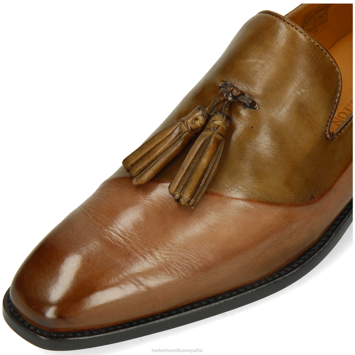 leonardo 24 hombres Melvin & Hamilton marrón JRT4255 mocasines