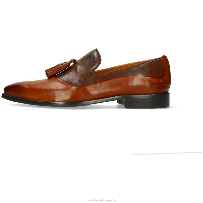 leonardo 24 hombres Melvin & Hamilton marrón JRT4258 mocasines