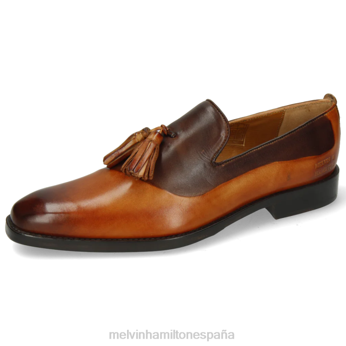 leonardo 24 hombres Melvin & Hamilton marrón JRT4286 mocasines