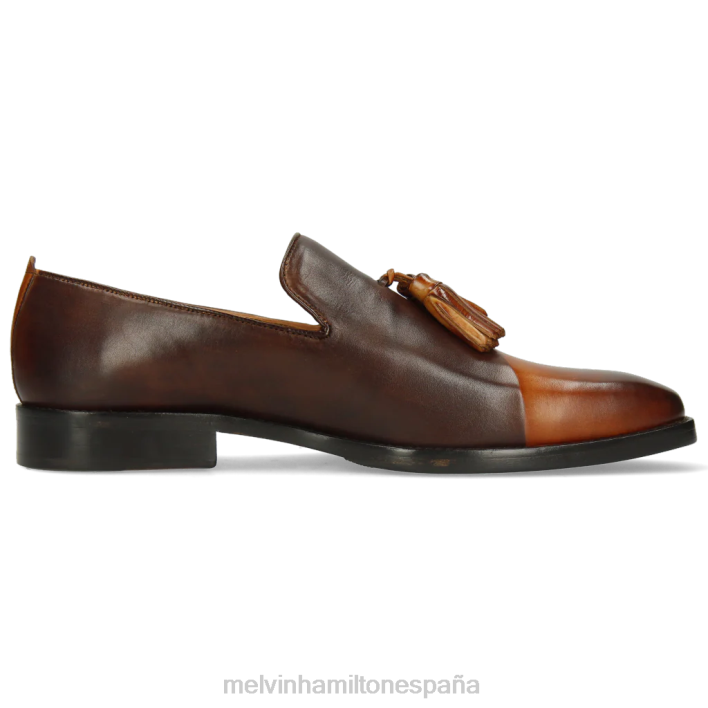 leonardo 24 hombres Melvin & Hamilton marrón JRT4286 mocasines