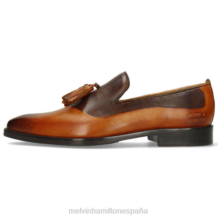 leonardo 24 hombres Melvin & Hamilton marrón JRT4286 mocasines