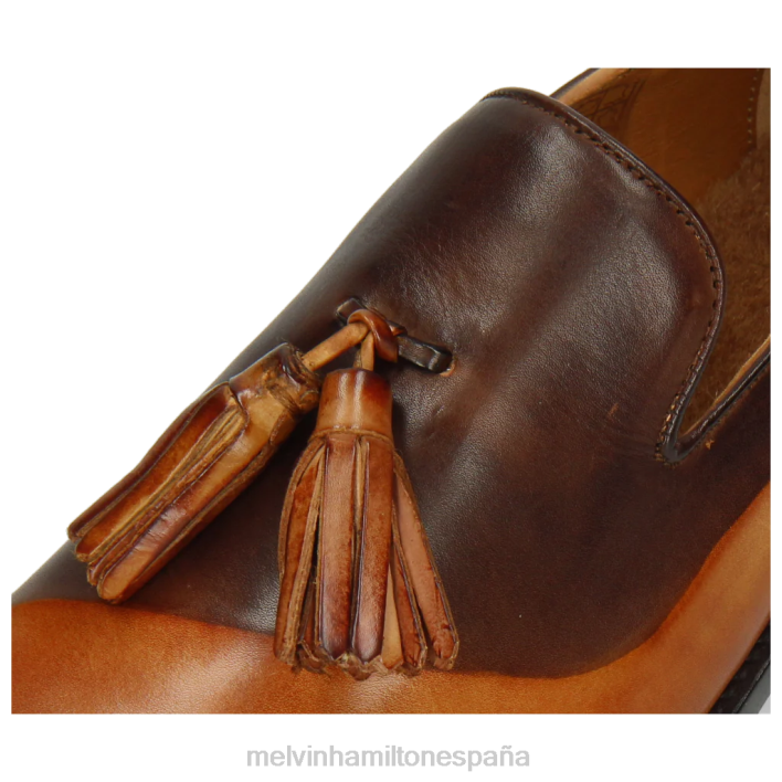 leonardo 24 hombres Melvin & Hamilton marrón JRT4286 mocasines