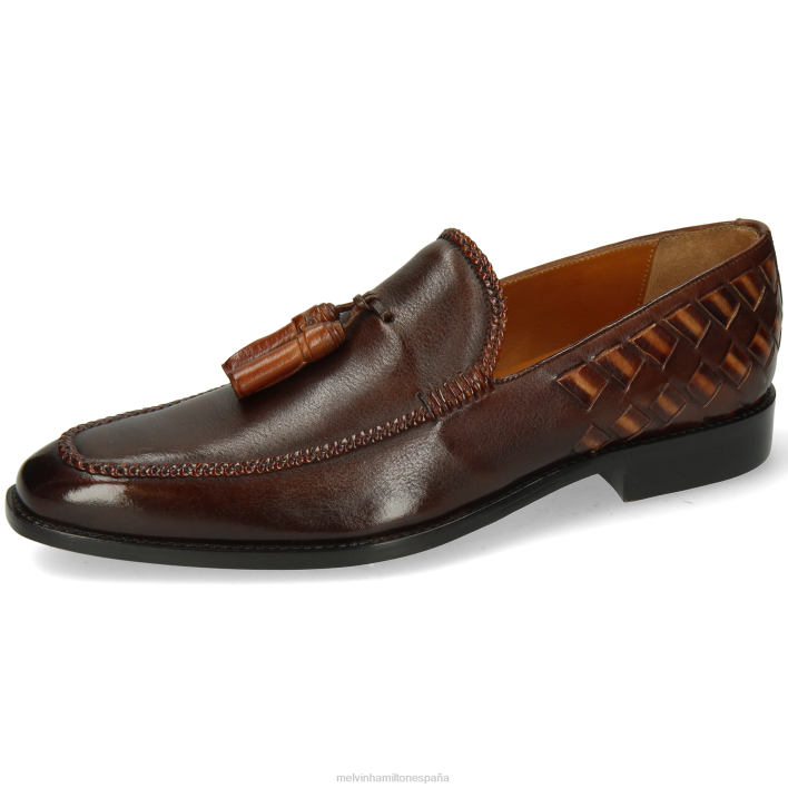 leonardo 32 hombres Melvin & Hamilton marrón JRT4262 mocasines