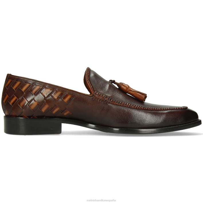 leonardo 32 hombres Melvin & Hamilton marrón JRT4262 mocasines