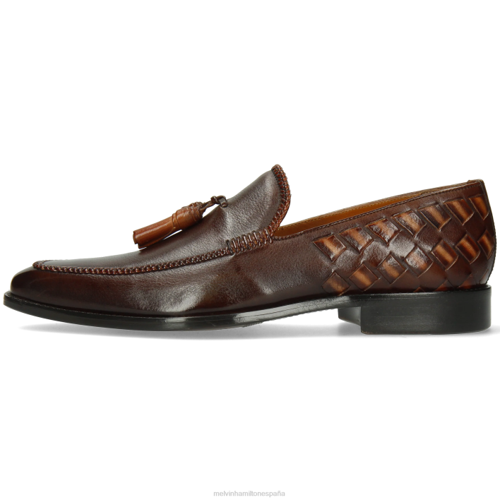 leonardo 32 hombres Melvin & Hamilton marrón JRT4262 mocasines