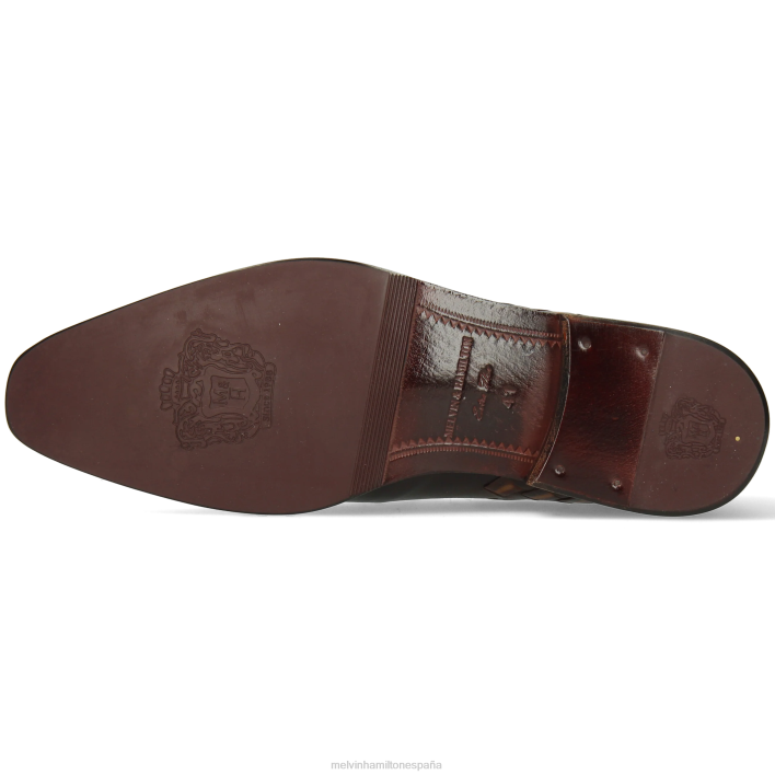 leonardo 32 hombres Melvin & Hamilton marrón JRT4262 mocasines