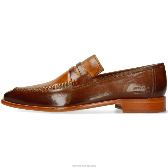 leonardo 41 hombres Melvin & Hamilton marrón JRT4264 mocasines
