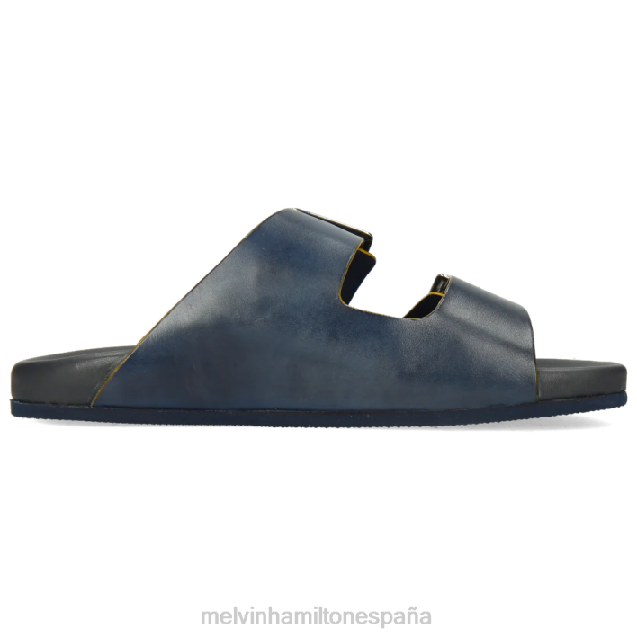 Roberto 10 hombres Melvin & Hamilton azul JRT4727 mulas