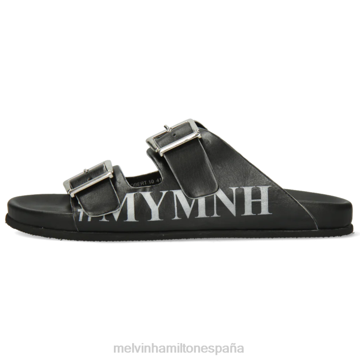 Roberto 10 hombres Melvin & Hamilton negro JRT4719 mulas