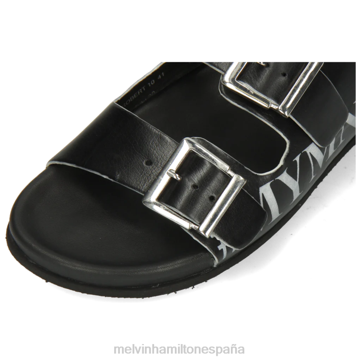 Roberto 10 hombres Melvin & Hamilton negro JRT4719 mulas