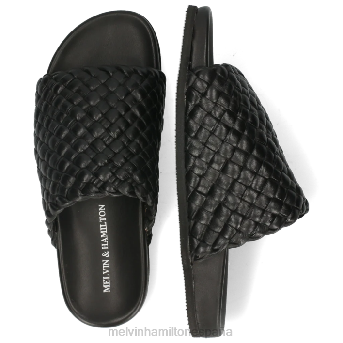 Roberto 14 hombres Melvin & Hamilton negro JRT4731 mulas