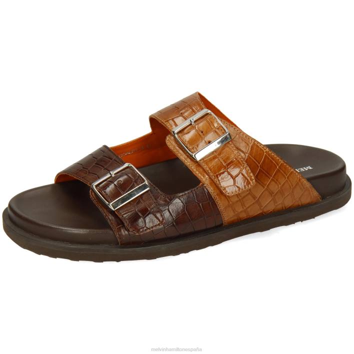 Roberto 18 hombres Melvin & Hamilton marrón JRT4715 mulas