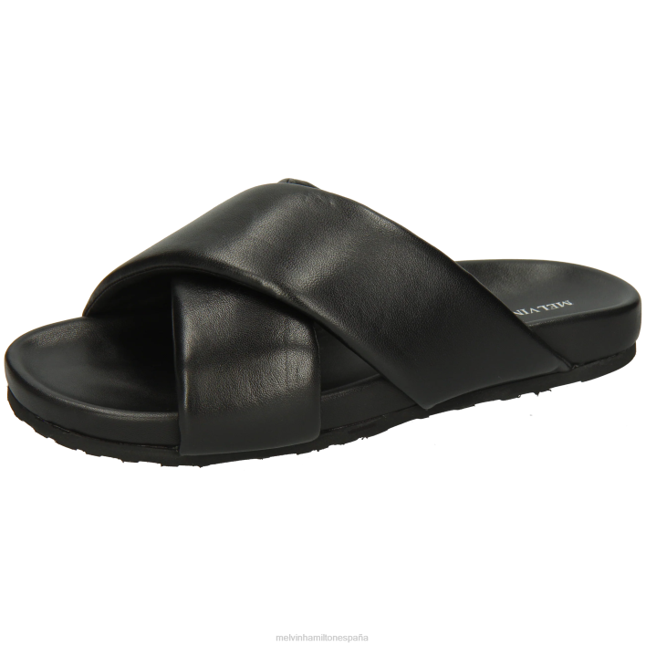 Roberto 33 hombres Melvin & Hamilton negro JRT4718 mulas