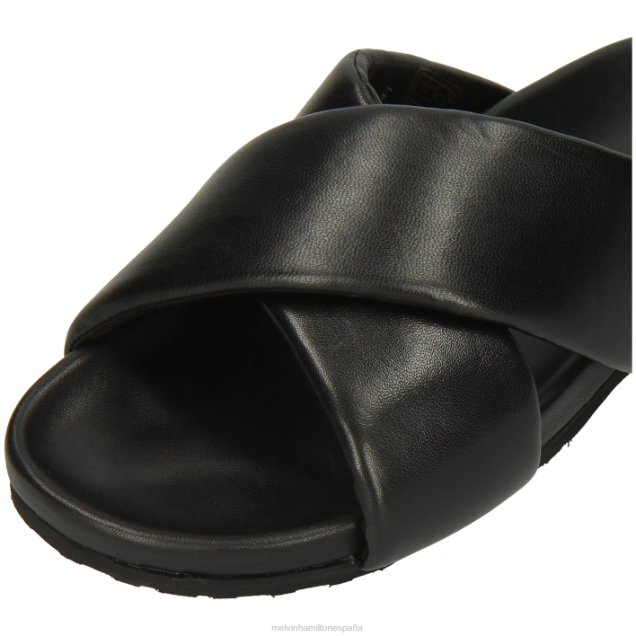 Roberto 33 hombres Melvin & Hamilton negro JRT4718 mulas