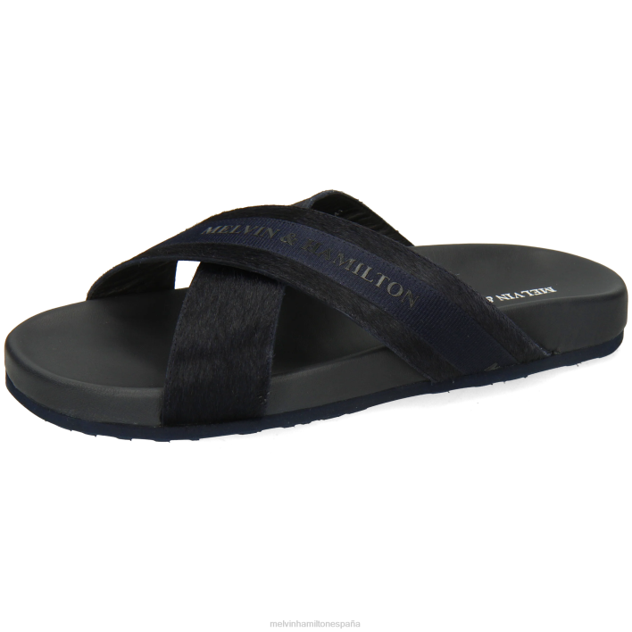 Roberto 34 hombres Melvin & Hamilton azul JRT4717 mulas