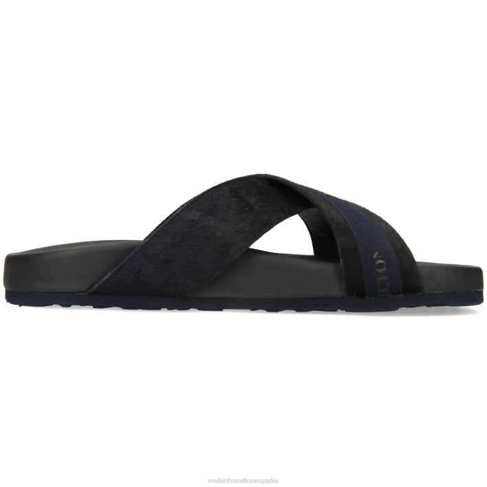 Roberto 34 hombres Melvin & Hamilton azul JRT4717 mulas