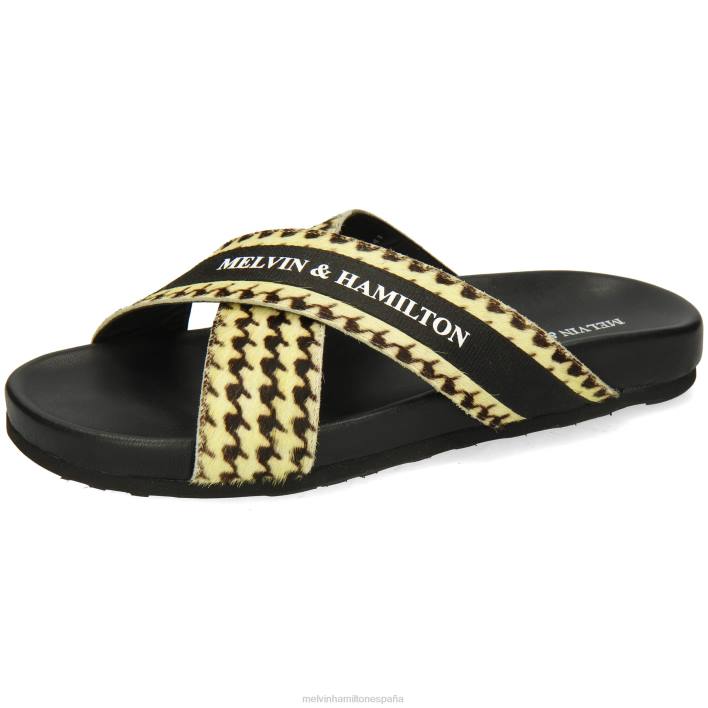 Roberto 34 hombres Melvin & Hamilton negro JRT4716 mulas