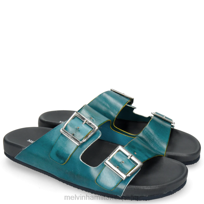 Roberto 7 hombres Melvin & Hamilton azul JRT4736 mulas