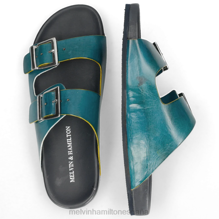 Roberto 7 hombres Melvin & Hamilton azul JRT4736 mulas