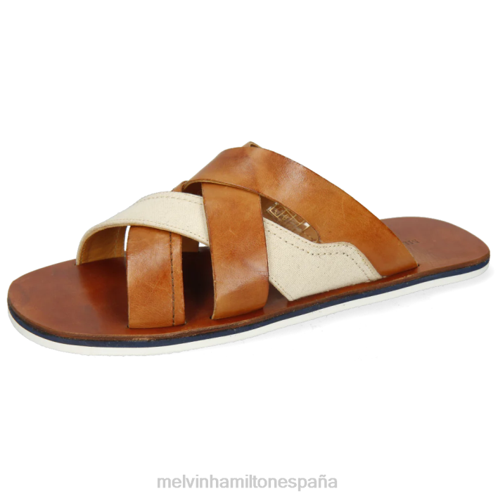 Sam 12 hombres Melvin & Hamilton marrón claro JRT4723 mulas