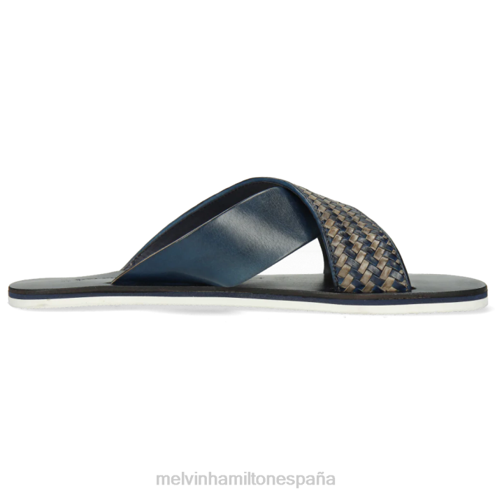 Sam 23 hombres Melvin & Hamilton azul JRT4739 mulas