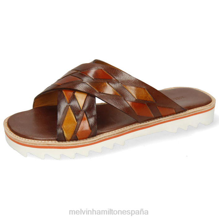 Sam 37 hombres Melvin & Hamilton marrón JRT4733 mulas