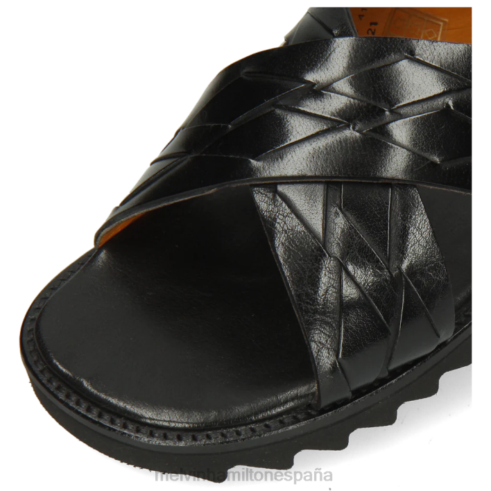 Sam 37 hombres Melvin & Hamilton negro JRT4729 mulas