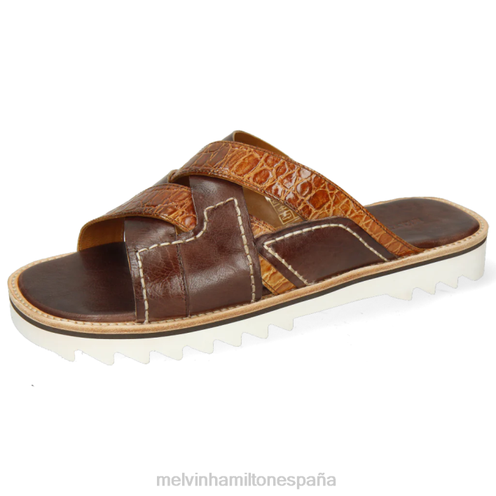 Sam 38 hombres Melvin & Hamilton marrón JRT4721 mulas