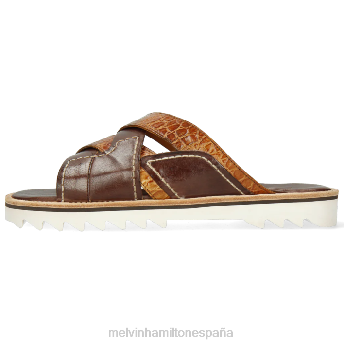 Sam 38 hombres Melvin & Hamilton marrón JRT4721 mulas