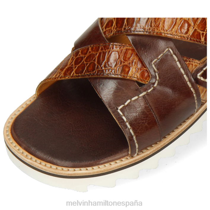 Sam 38 hombres Melvin & Hamilton marrón JRT4721 mulas