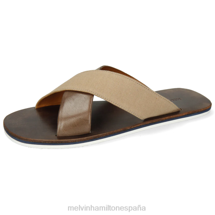 Sam 5 hombres Melvin & Hamilton beige JRT4720 mulas